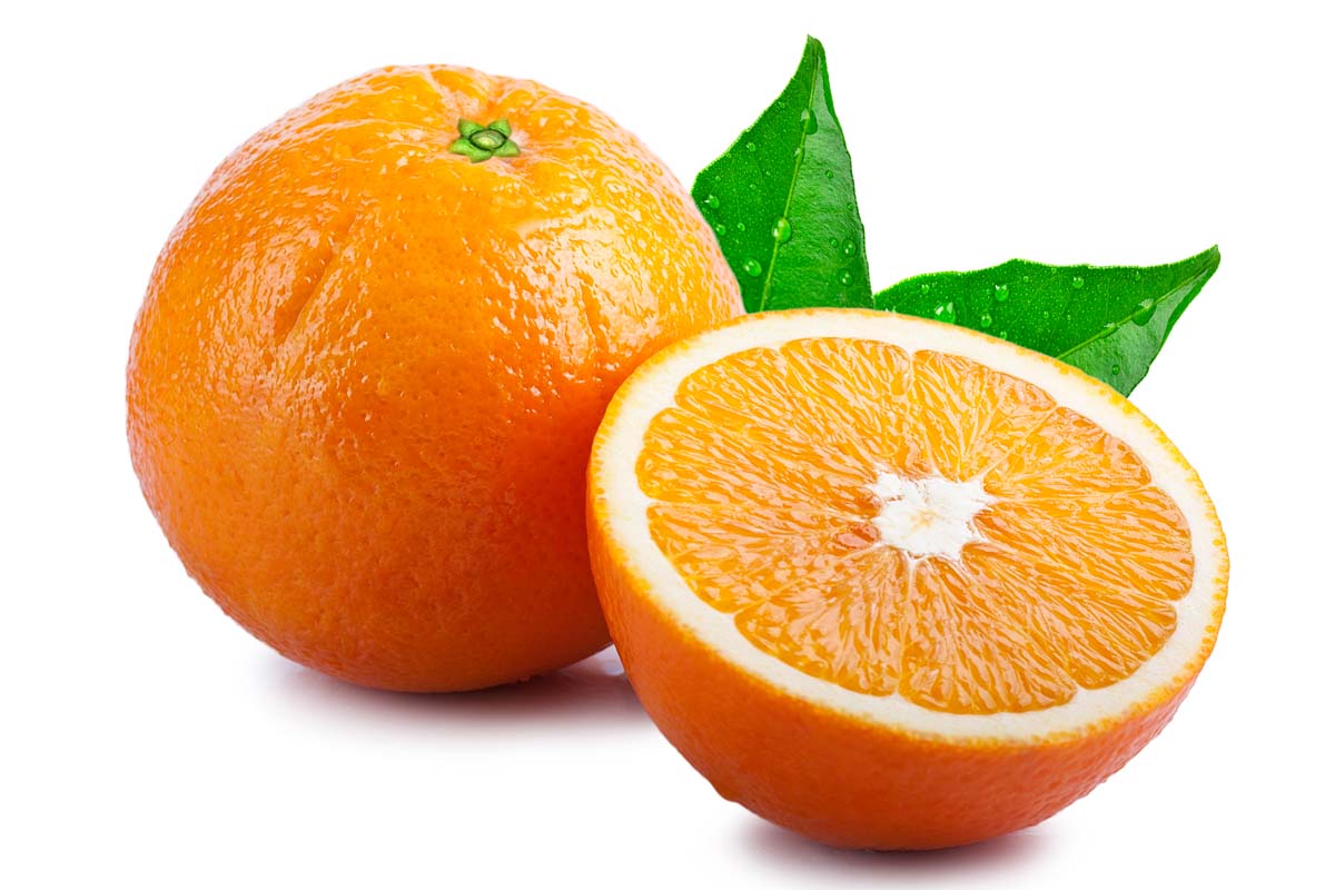 Orange Kissen